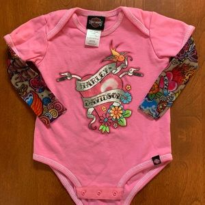 Harley-Davidson Infant Girl Onesie